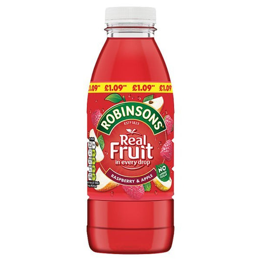 Robinsons Raspberry and Apple 500ml - Pack of 12 - Candy Strike UK